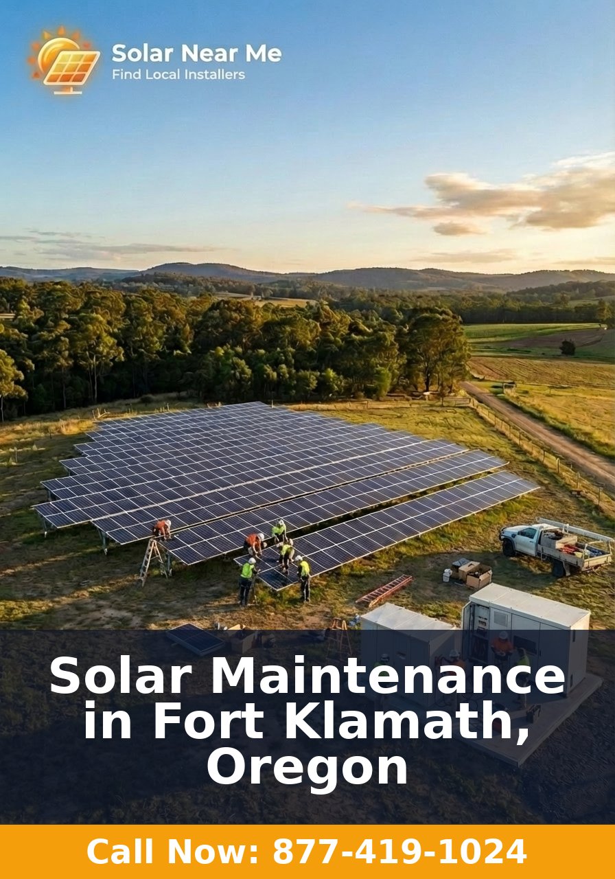Solar Maintenance in Fort Klamath, Oregon