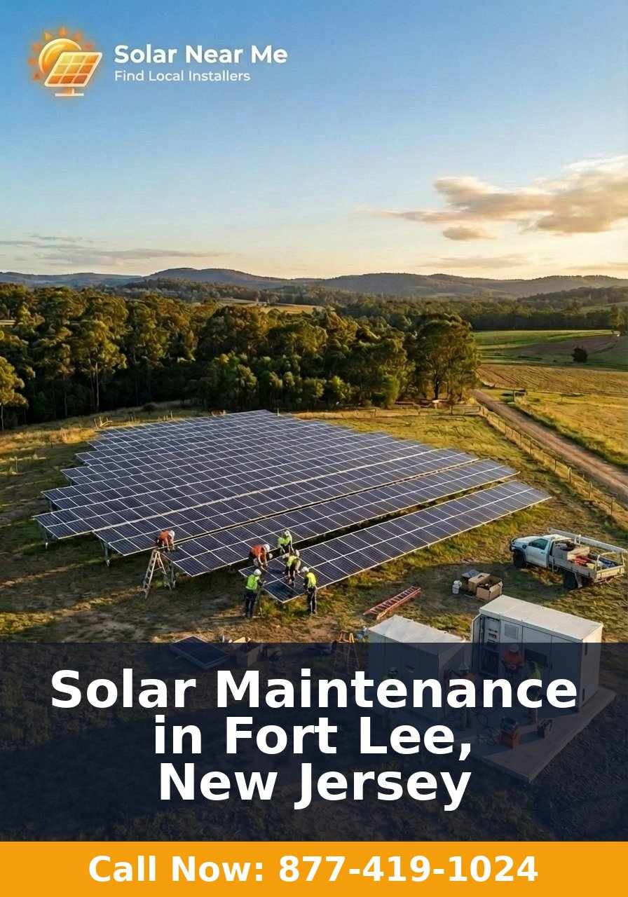 Solar Maintenance in Fort Lee, New Jersey