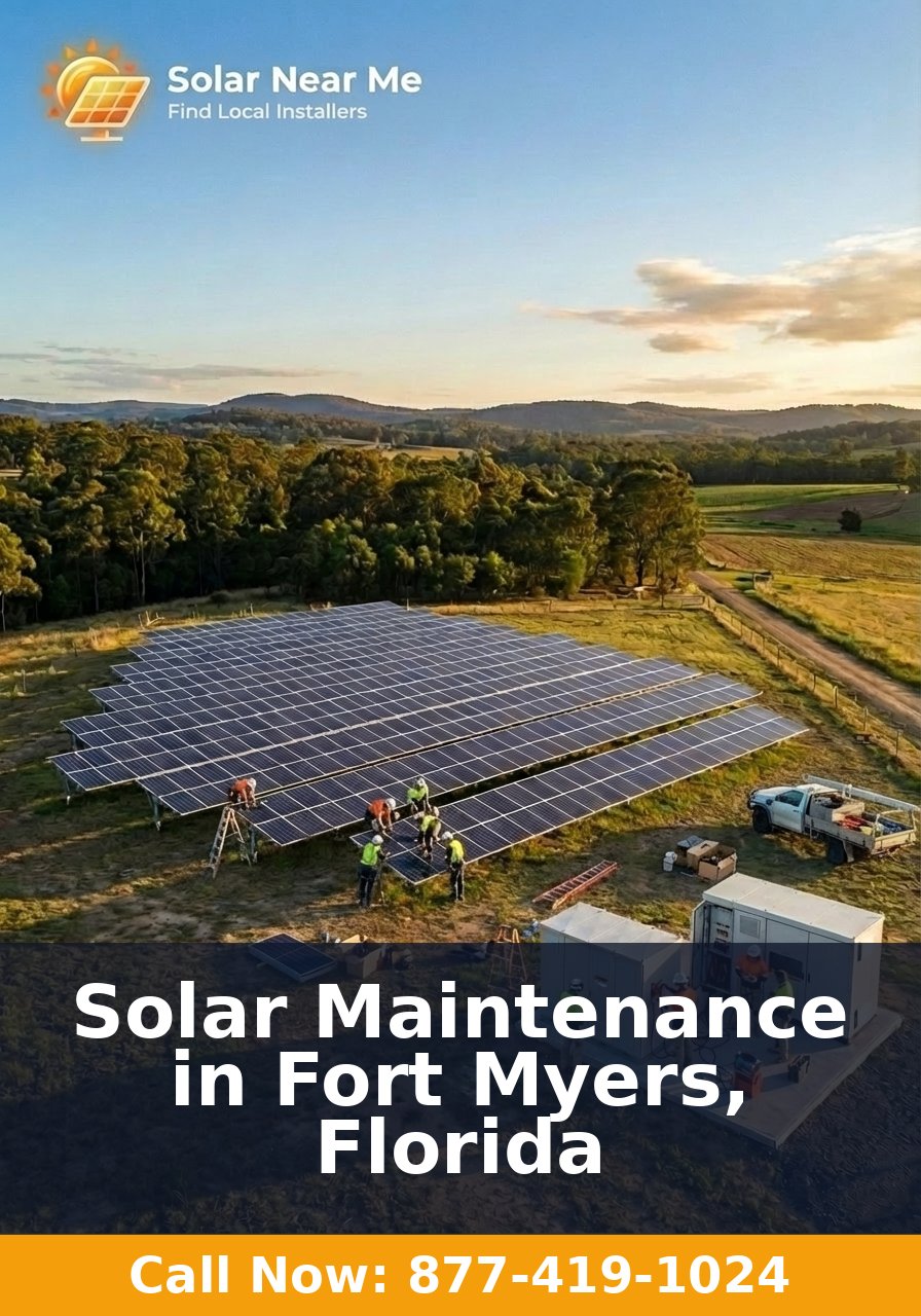 Solar Maintenance in Fort Myers, Florida