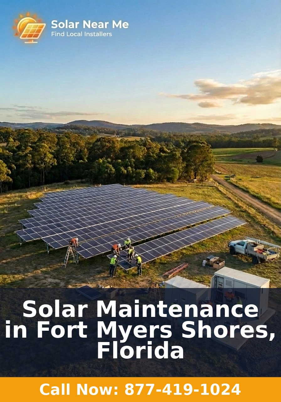 Solar Maintenance in Fort Myers Shores, Florida