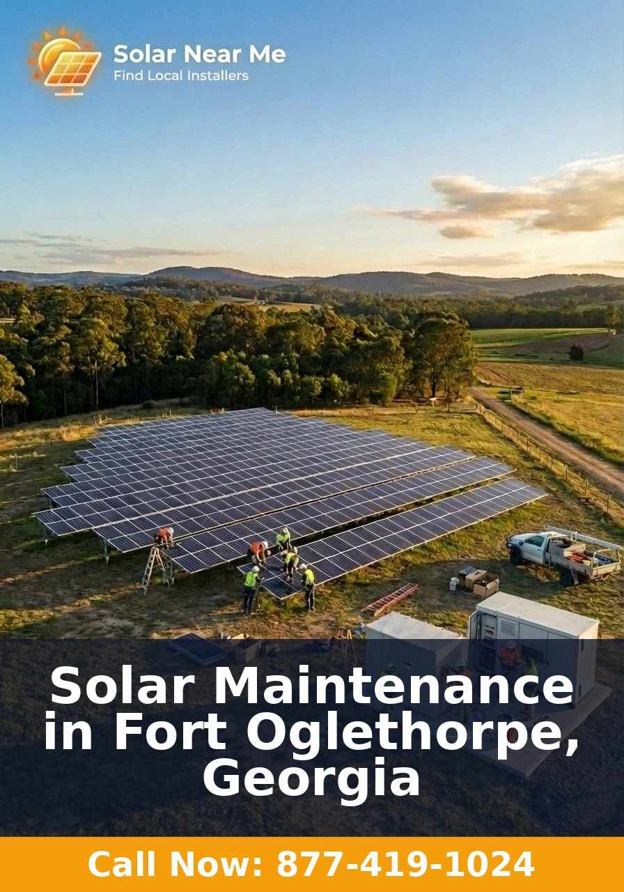 Solar Maintenance in Fort Oglethorpe, Georgia