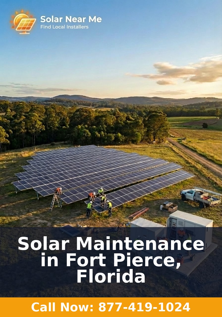 Solar Maintenance in Fort Pierce, Florida