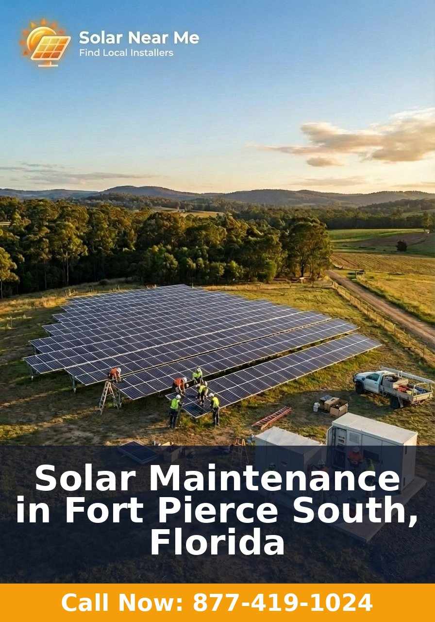 Solar Maintenance in Fort Pierce South, Florida