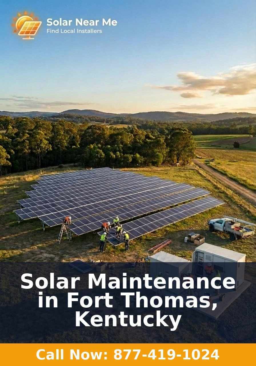 Solar Maintenance in Fort Thomas, Kentucky