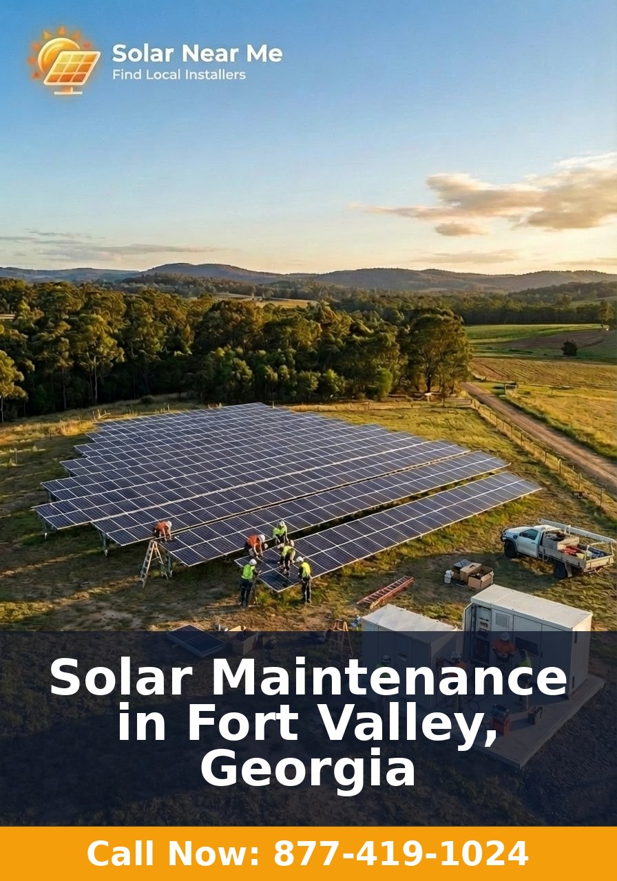 Solar Maintenance in Fort Valley, Georgia