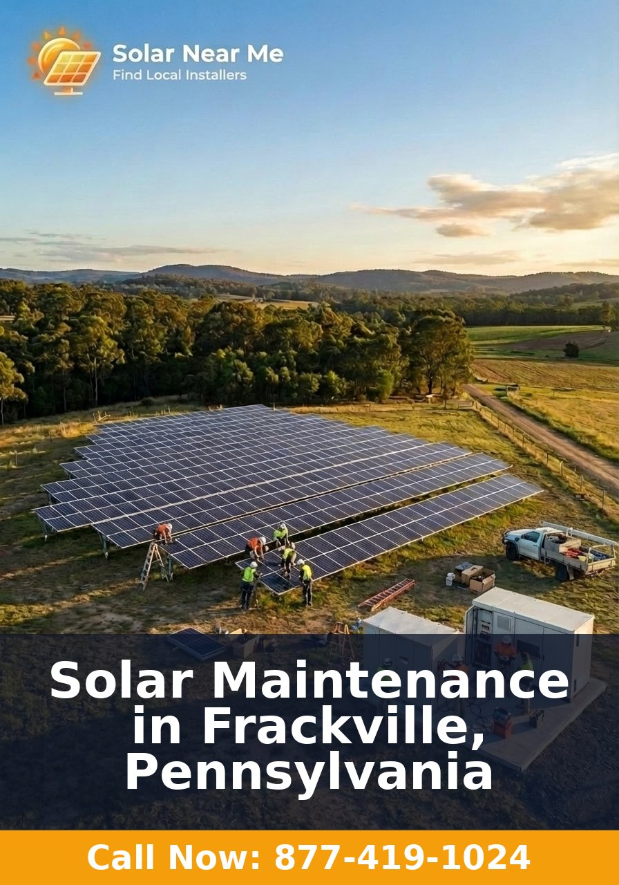 Solar Maintenance in Frackville, Pennsylvania