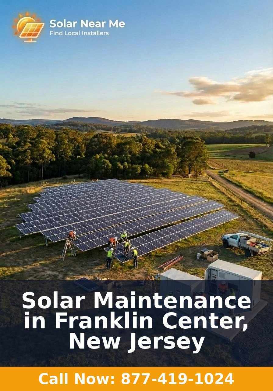 Solar Maintenance in Franklin Center, New Jersey