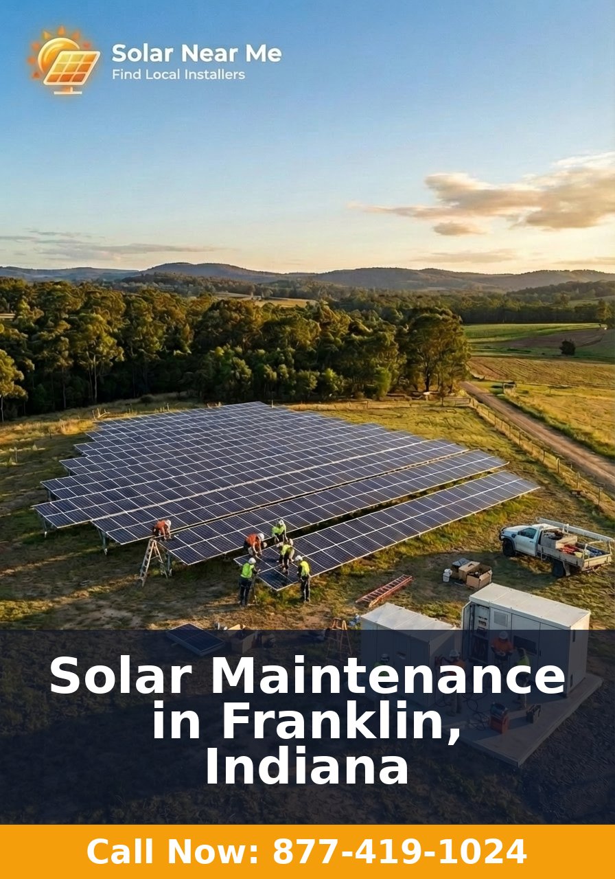 Solar Maintenance in Franklin, Indiana