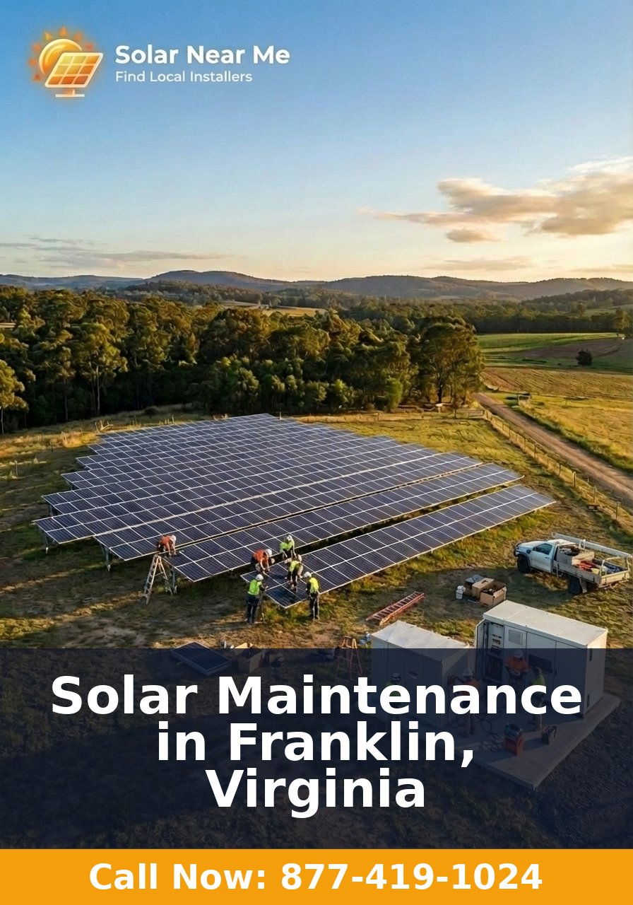 Solar Maintenance in Franklin, Virginia