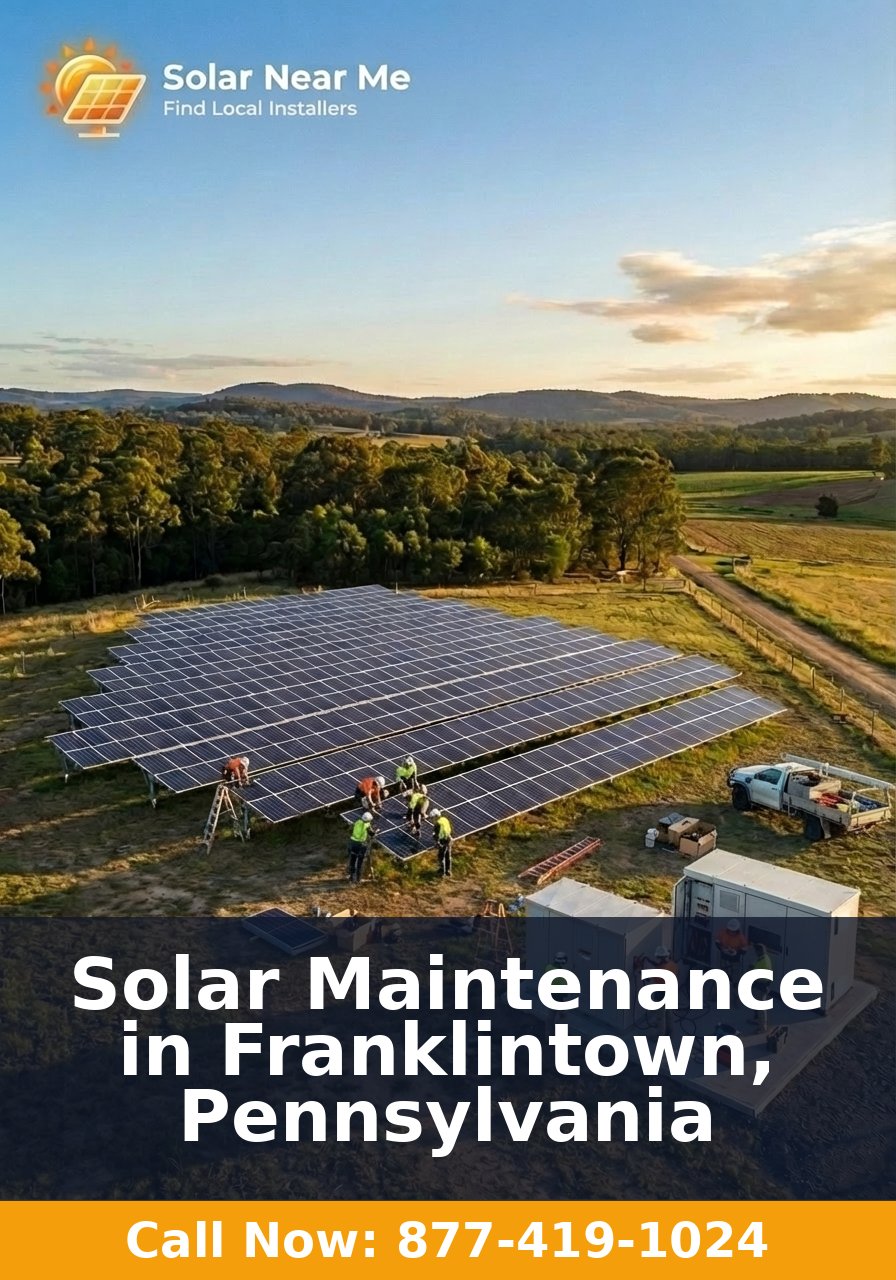 Solar Maintenance in Franklintown, Pennsylvania