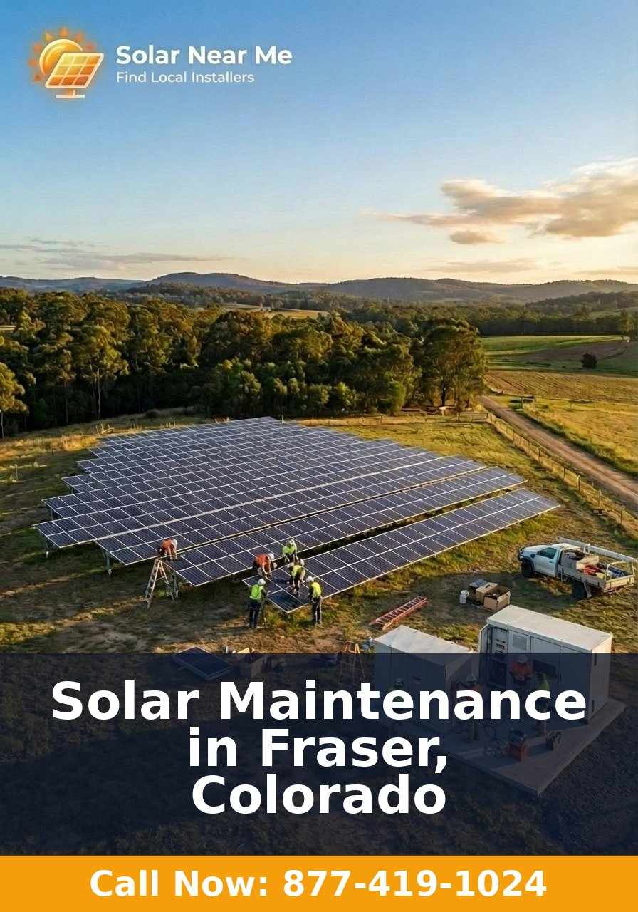 Solar Maintenance in Fraser, Colorado