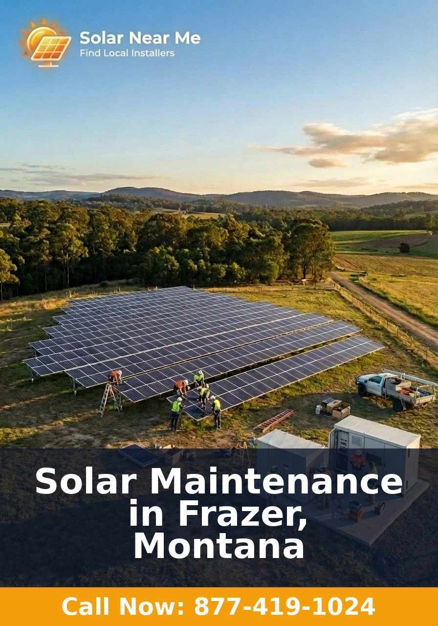 Solar Maintenance in Frazer, Montana