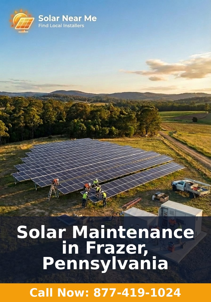 Solar Maintenance in Frazer, Pennsylvania
