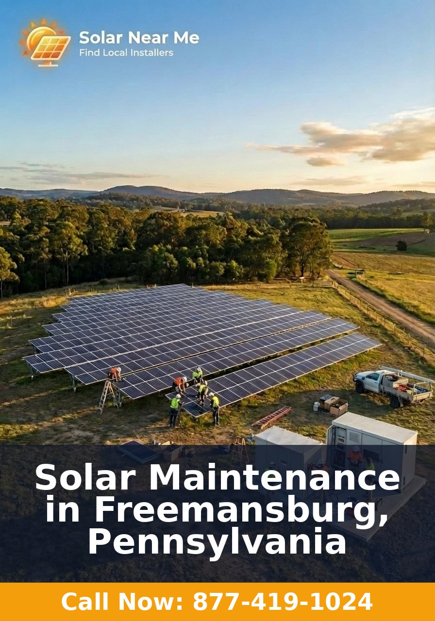 Solar Maintenance in Freemansburg, Pennsylvania