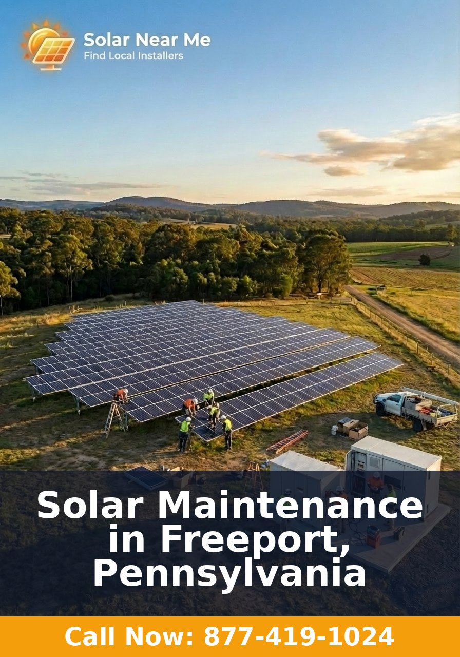 Solar Maintenance in Freeport, Pennsylvania