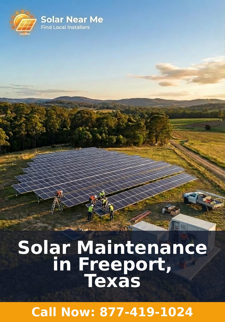 Solar Maintenance in Freeport, Texas