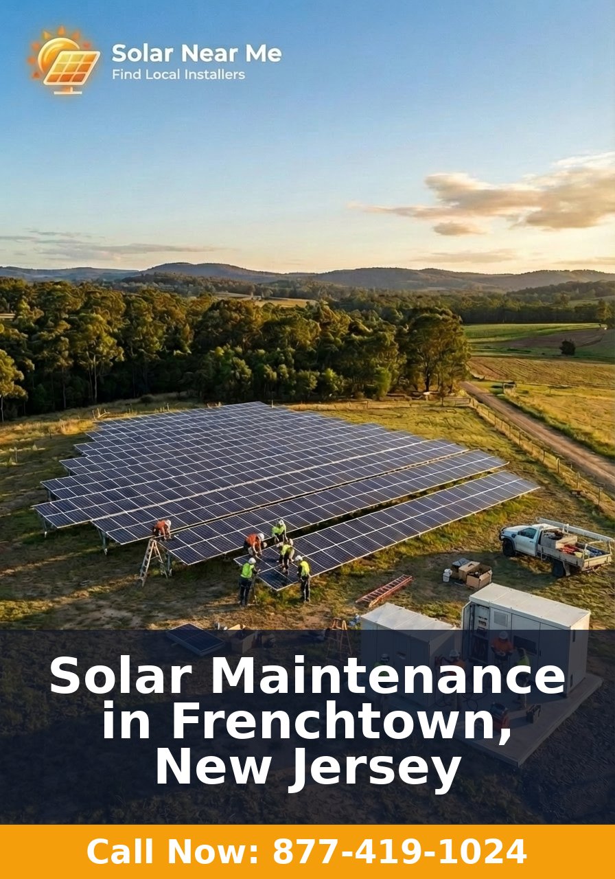 Solar Maintenance in Frenchtown, New Jersey