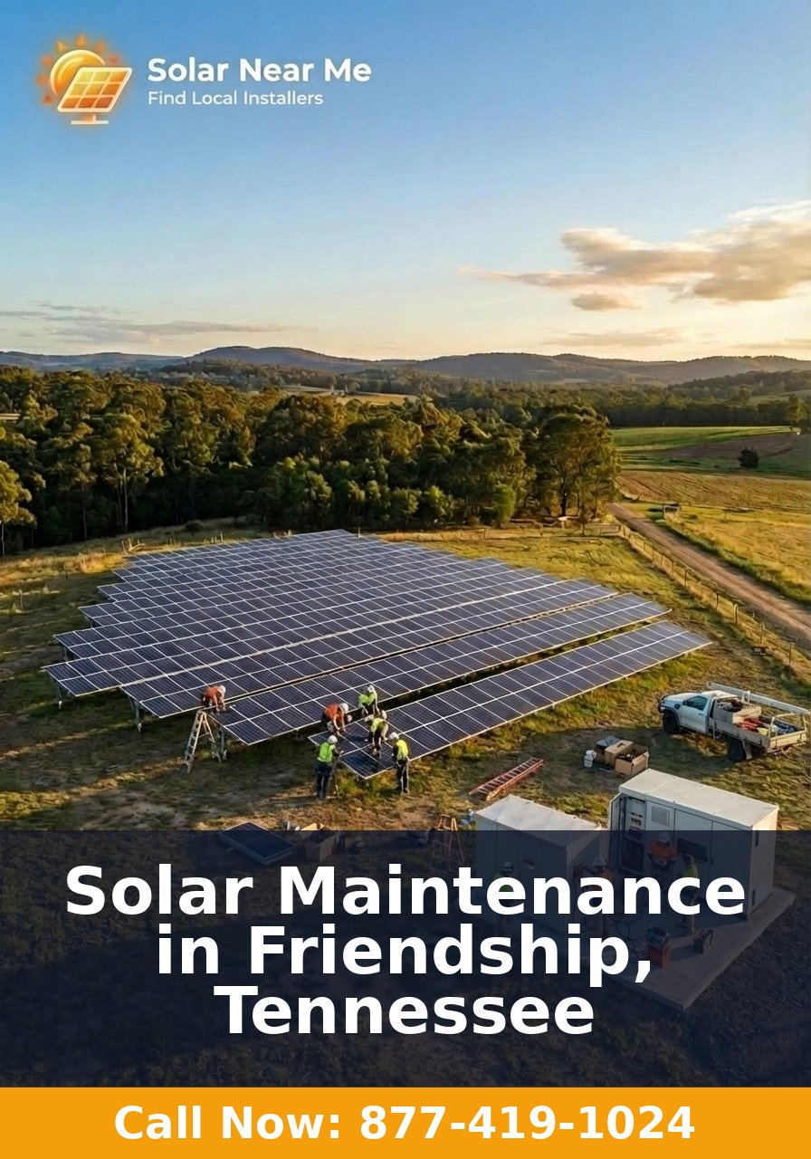 Solar Maintenance in Friendship, Tennessee