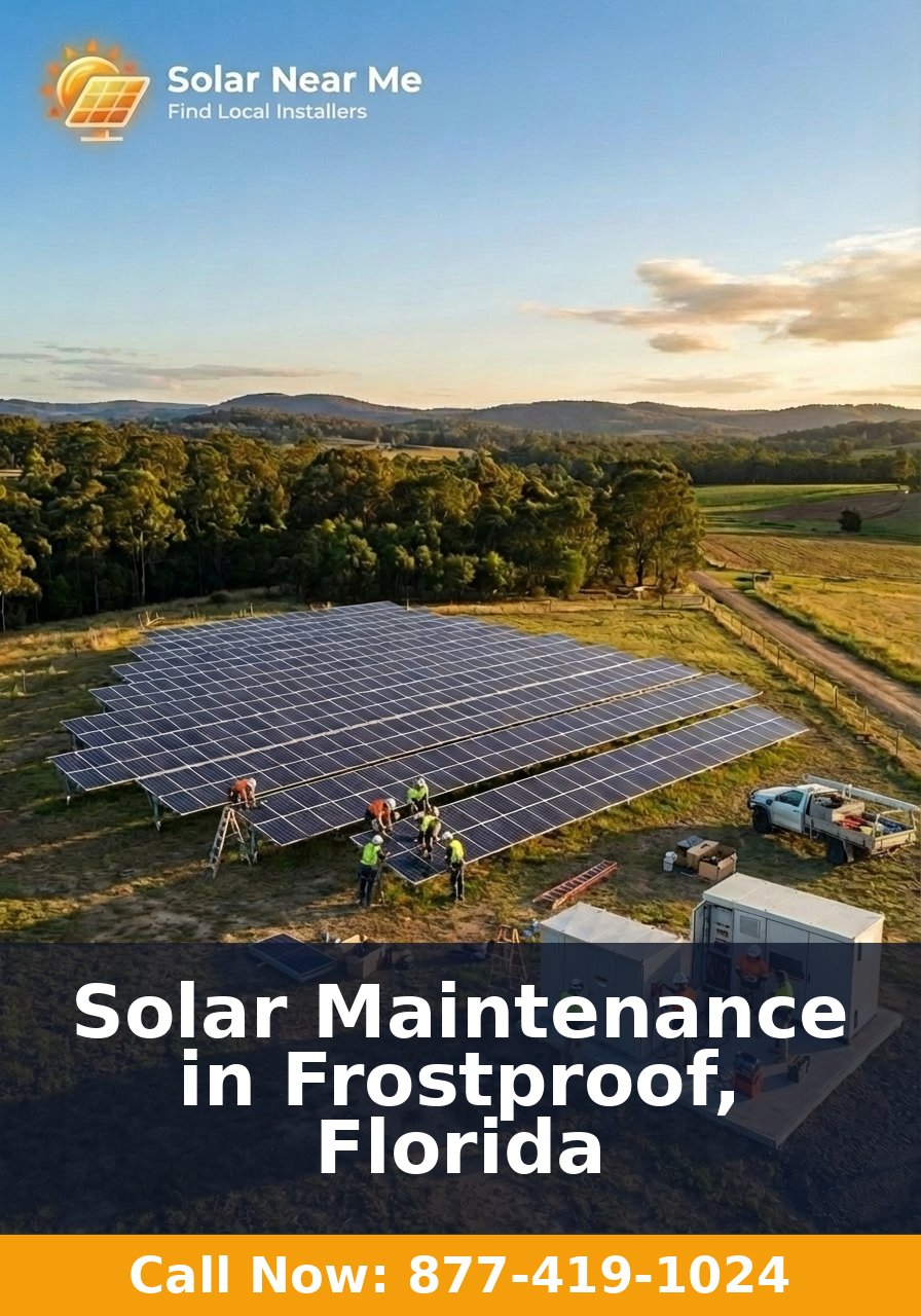 Solar Maintenance in Frostproof, Florida