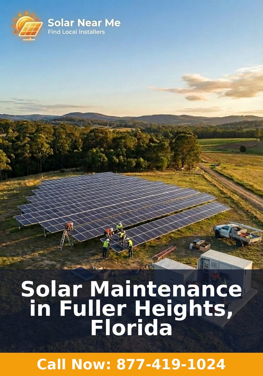 Solar Maintenance in Fuller Heights, Florida