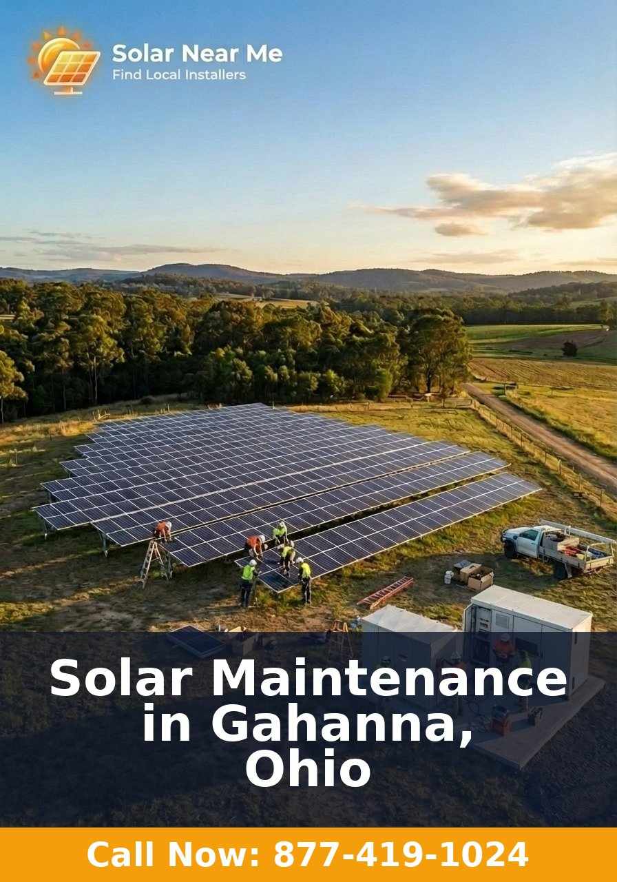 Solar Maintenance in Gahanna, Ohio