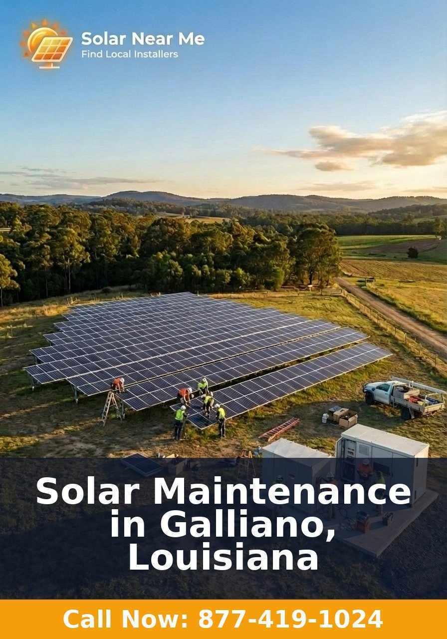 Solar Maintenance in Galliano, Louisiana