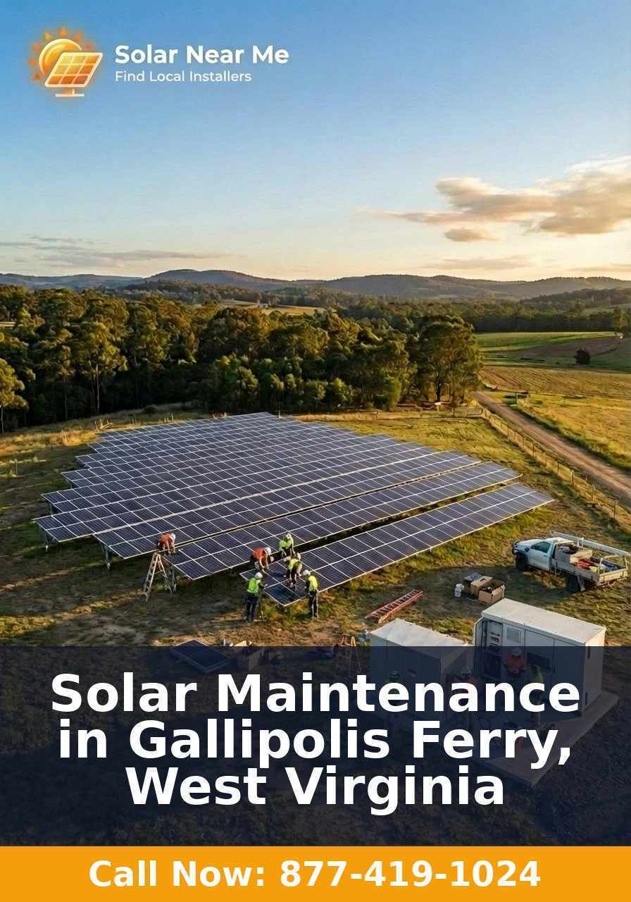 Solar Maintenance in Gallipolis Ferry, West Virginia