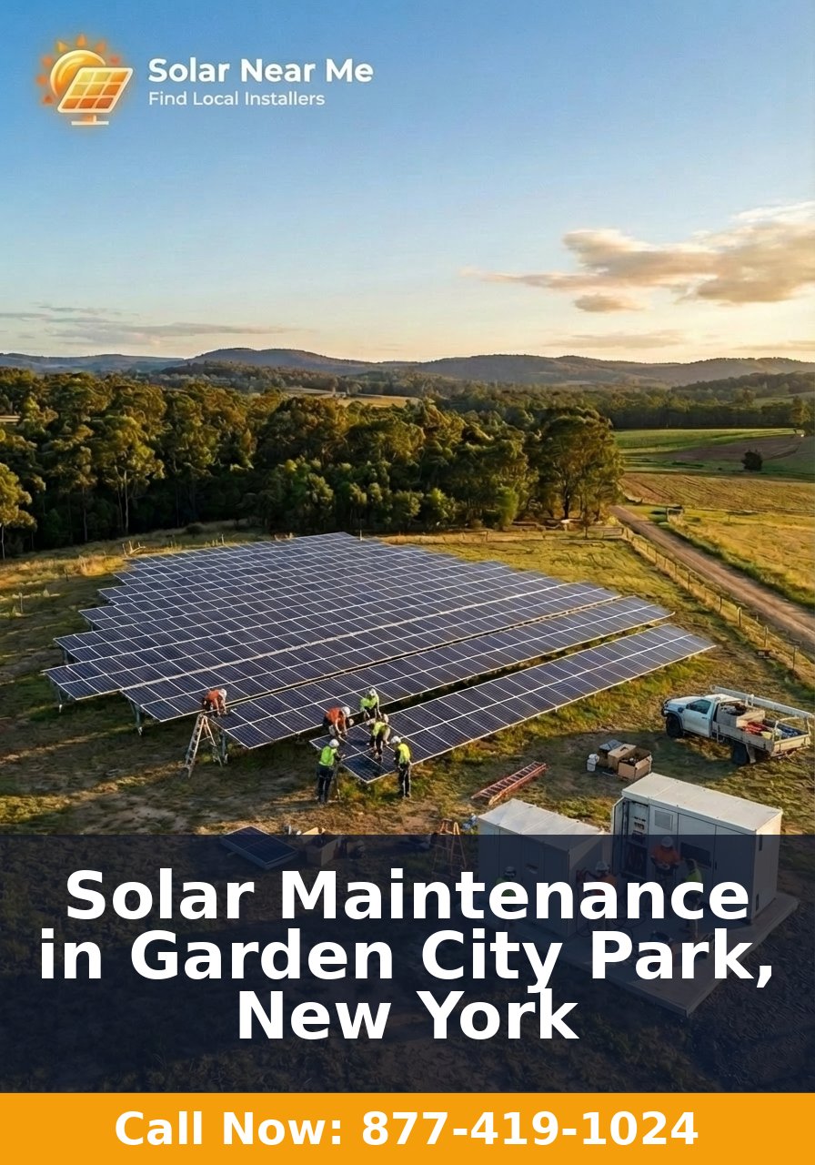 Solar Maintenance in Garden City Park, New York