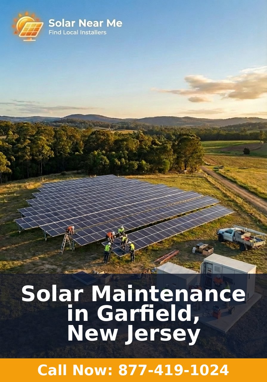Solar Maintenance in Garfield, New Jersey