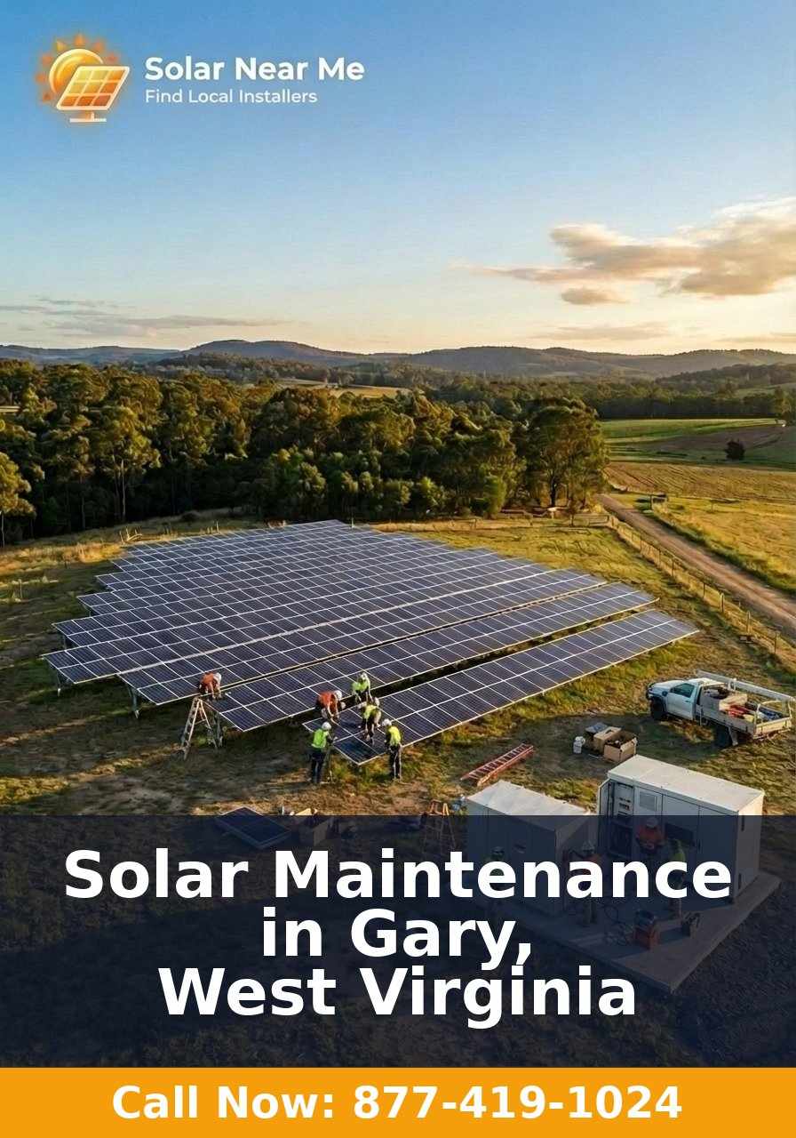 Solar Maintenance in Gary, West Virginia