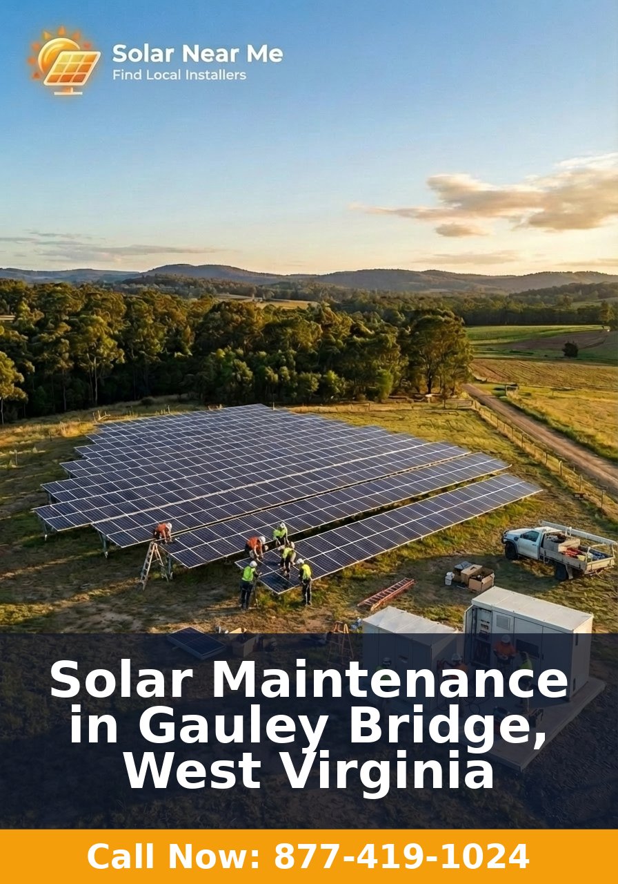 Solar Maintenance in Gauley Bridge, West Virginia