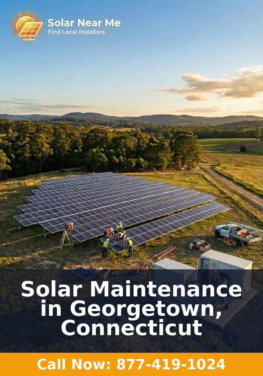 Solar Maintenance in Georgetown, Connecticut