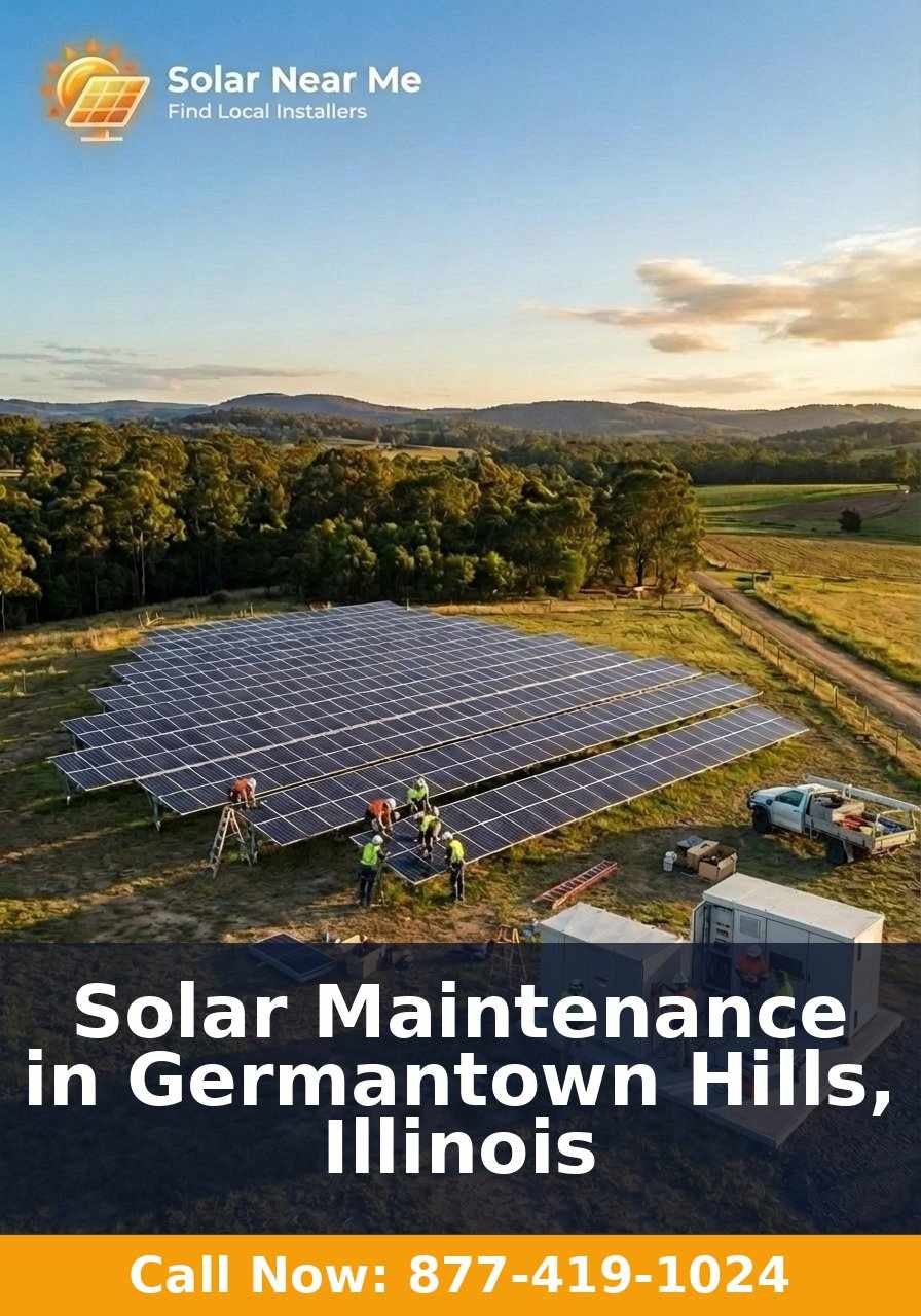 Solar Maintenance in Germantown Hills, Illinois