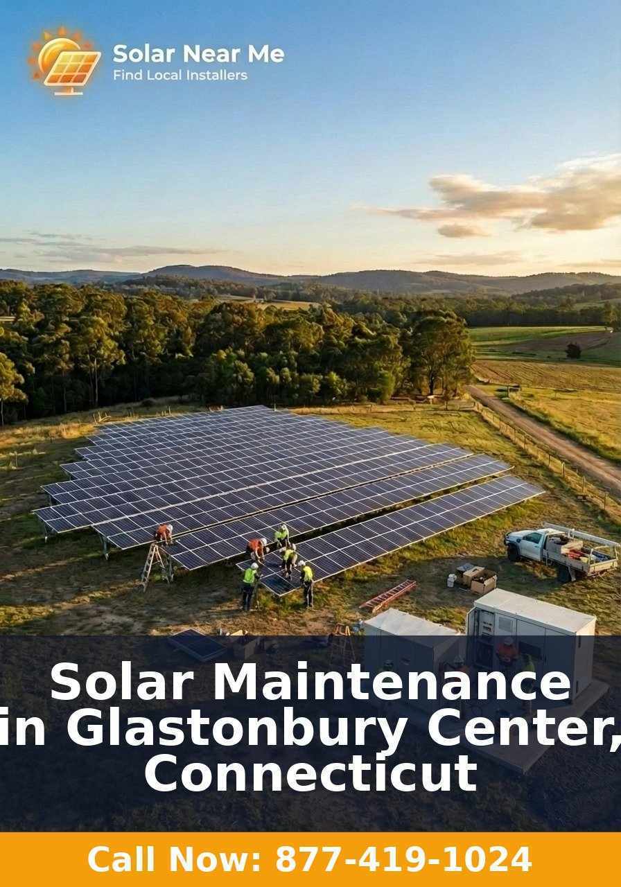 Solar Maintenance in Glastonbury Center, Connecticut