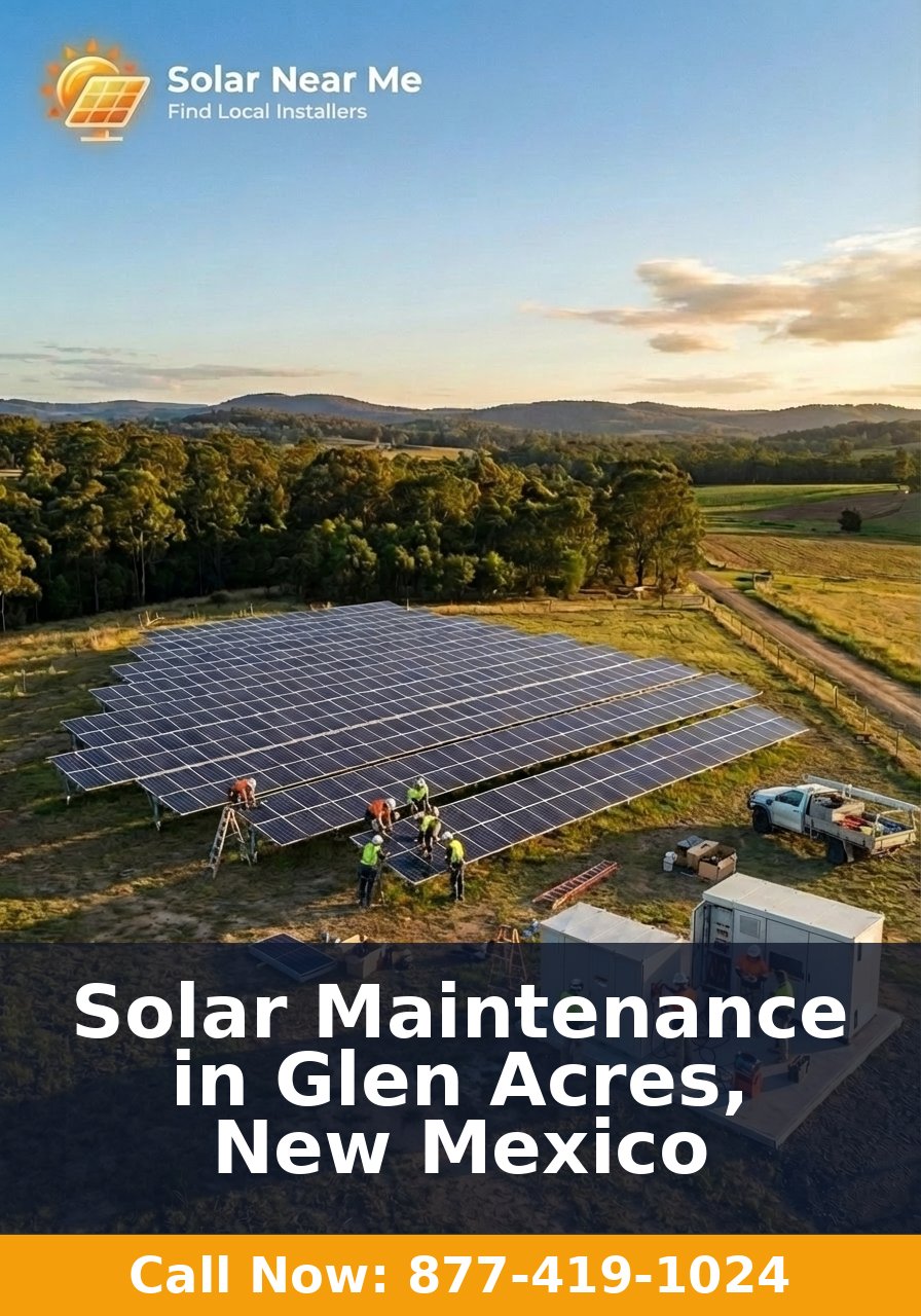 Solar Maintenance in Glen Acres, New Mexico