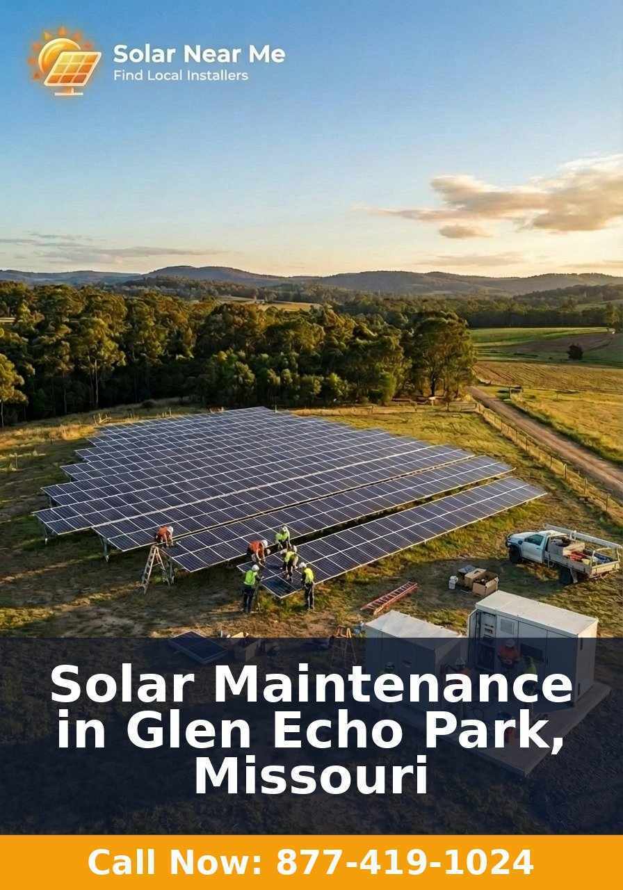 Solar Maintenance in Glen Echo Park, Missouri