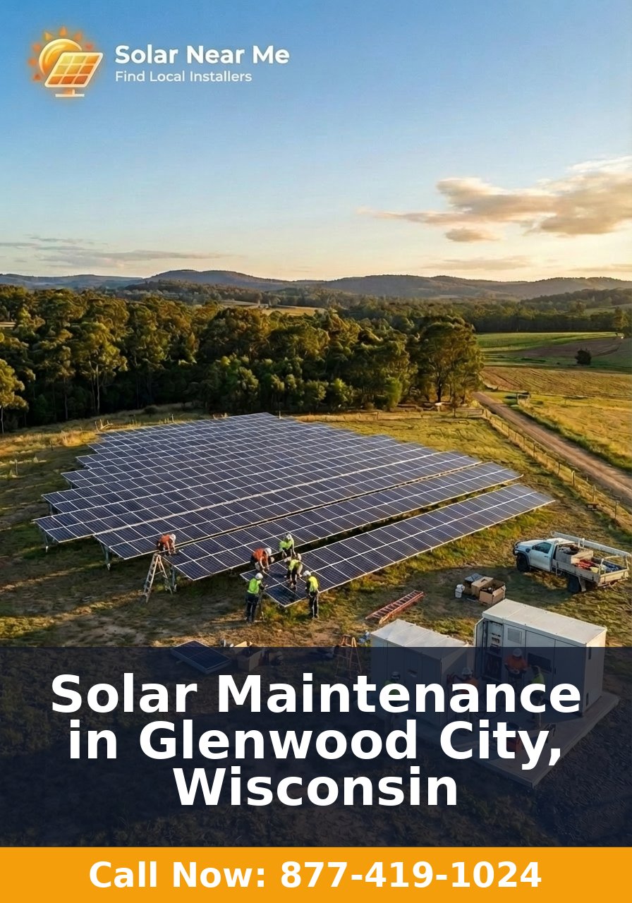Solar Maintenance in Glenwood City, Wisconsin