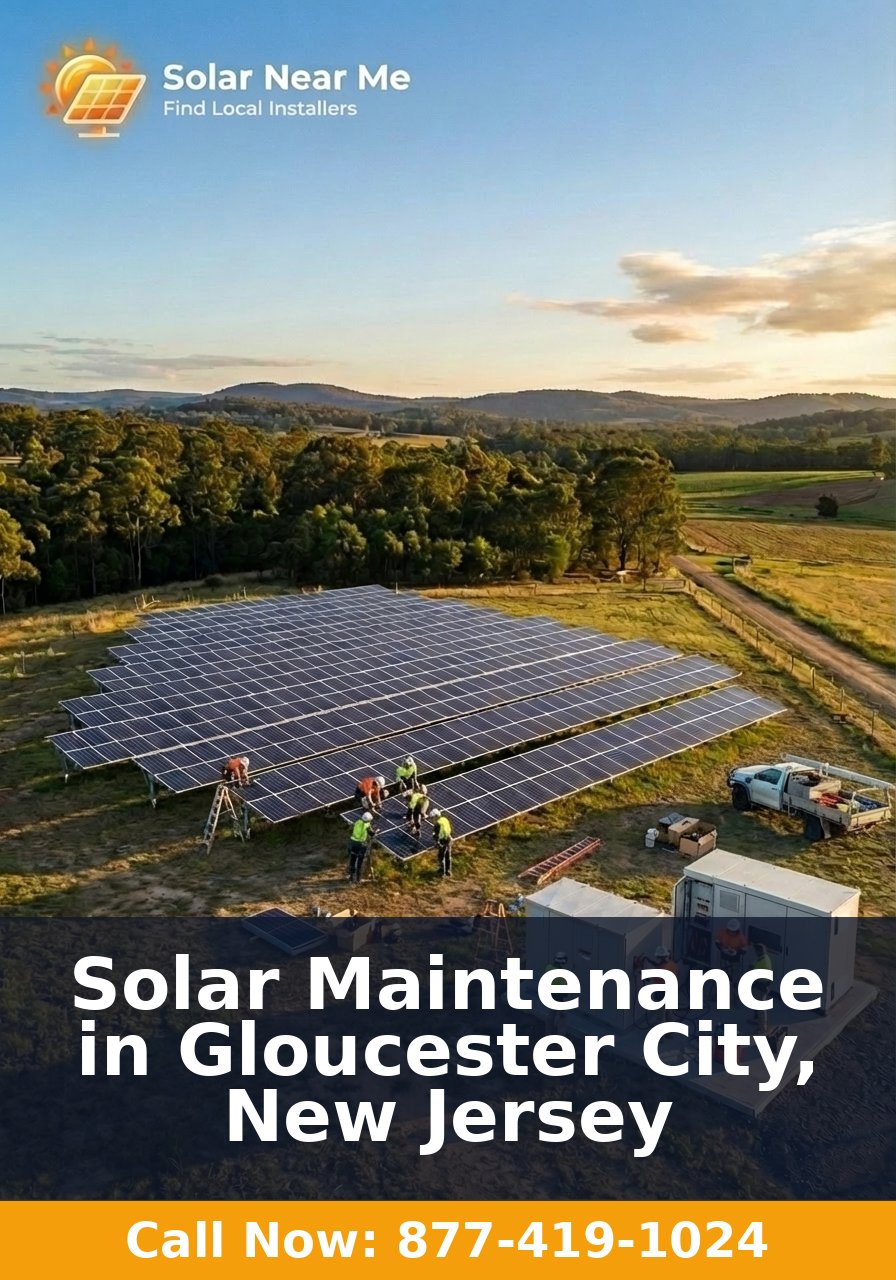 Solar Maintenance in Gloucester City, New Jersey