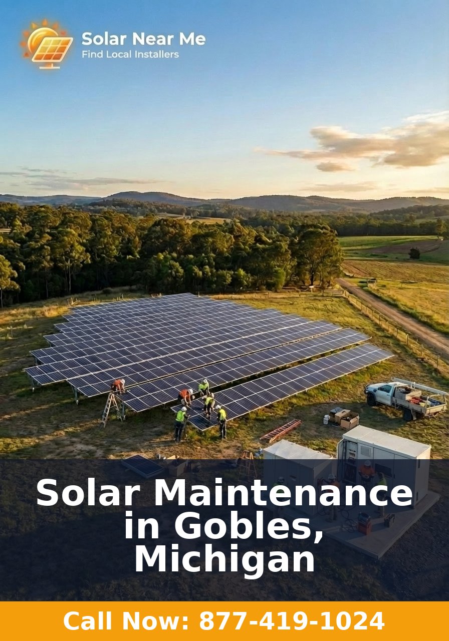 Solar Maintenance in Gobles, Michigan