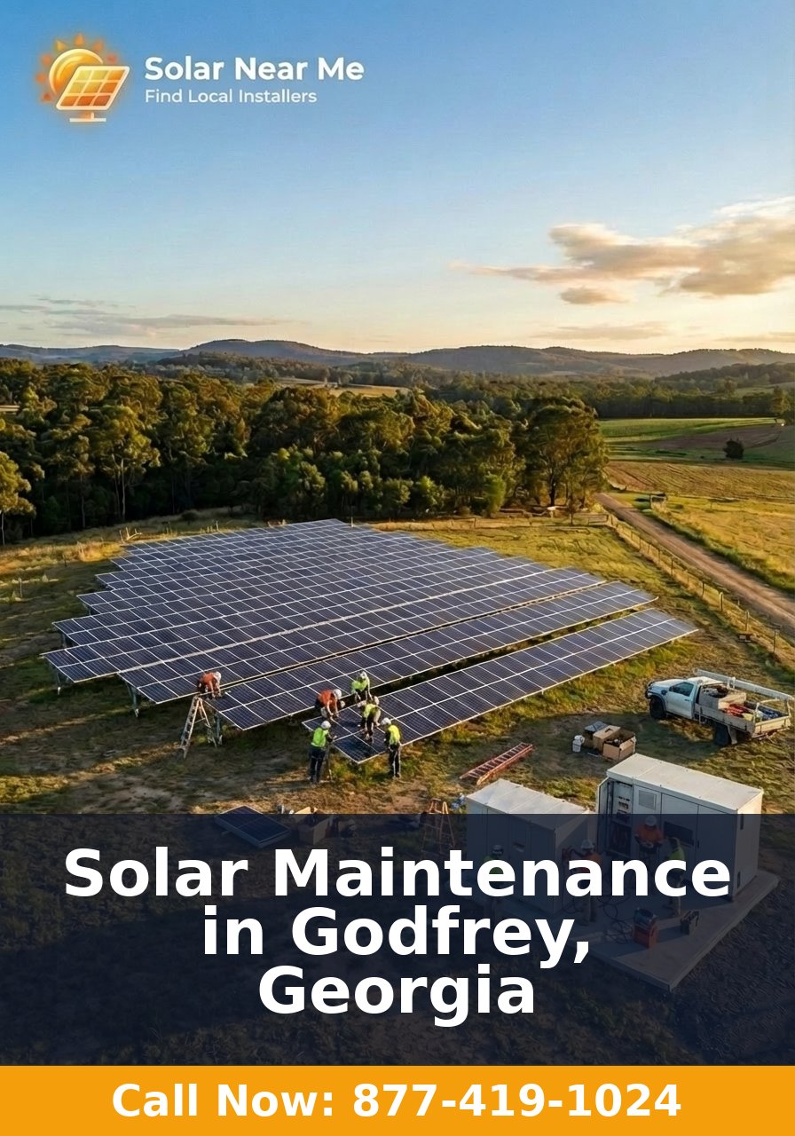 Solar Maintenance in Godfrey, Georgia