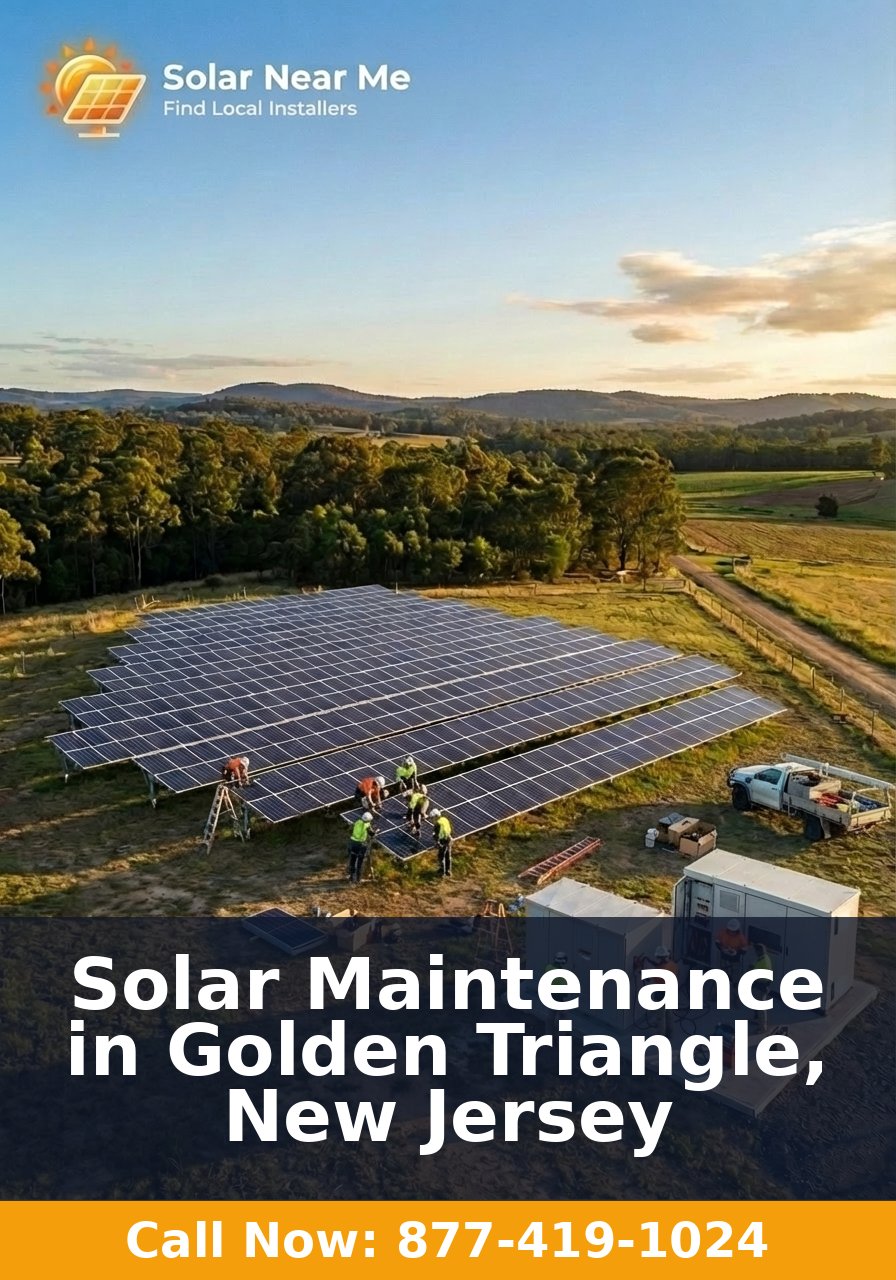 Solar Maintenance in Golden Triangle, New Jersey