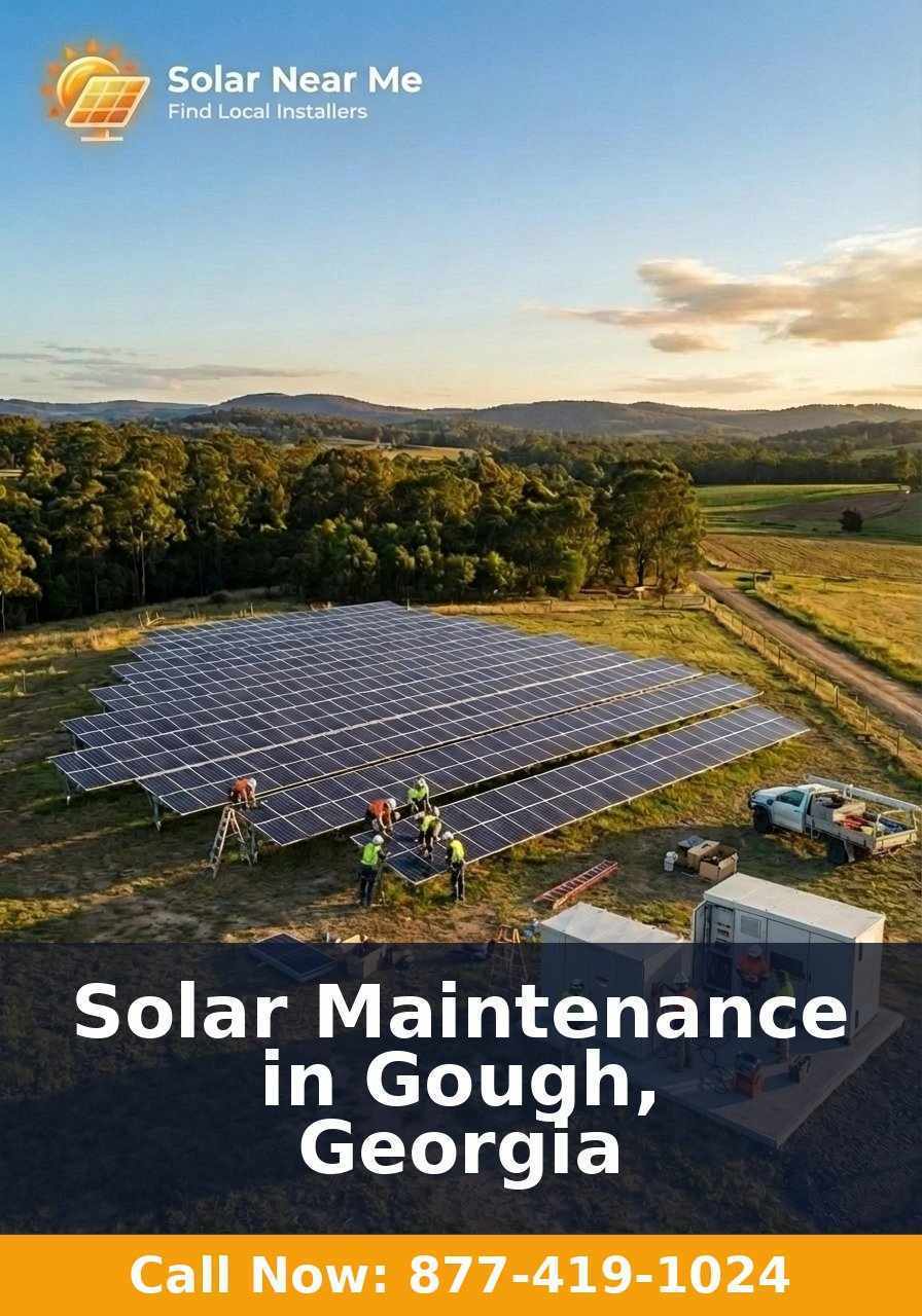 Solar Maintenance in Gough, Georgia