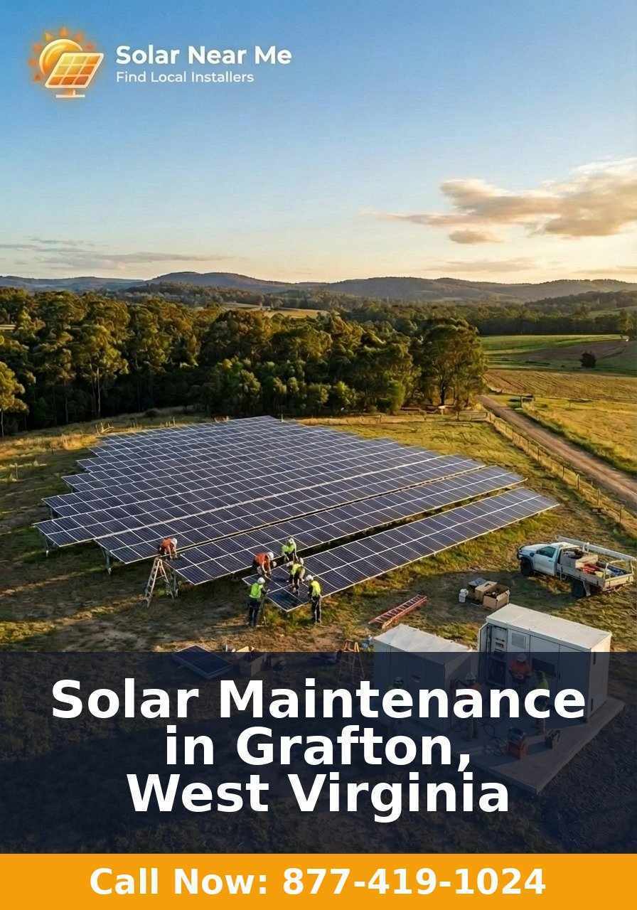 Solar Maintenance in Grafton, West Virginia