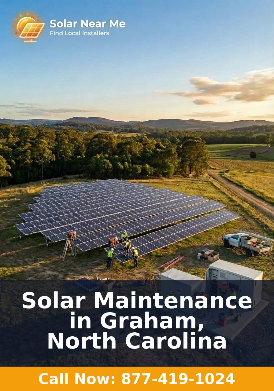 Solar Maintenance in Graham, North Carolina