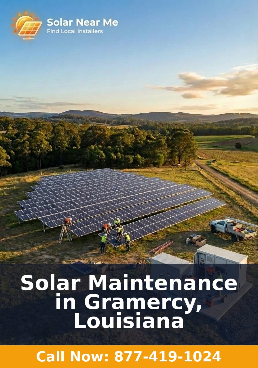 Solar Maintenance in Gramercy, Louisiana
