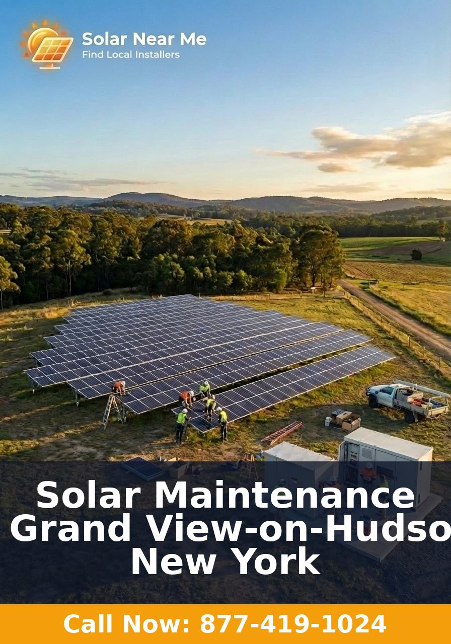 Solar Maintenance in Grand View-on-Hudson, New York