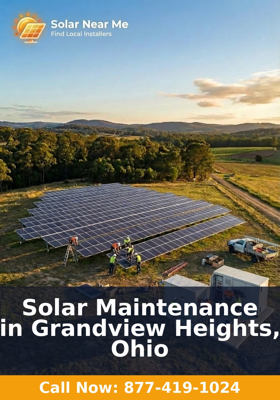 Solar Maintenance in Grandview Heights, Ohio
