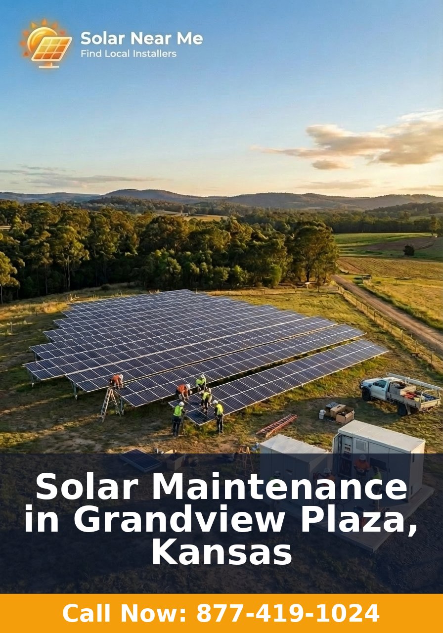 Solar Maintenance in Grandview Plaza, Kansas
