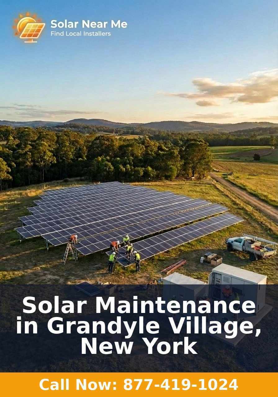Solar Maintenance in Grandyle Village, New York