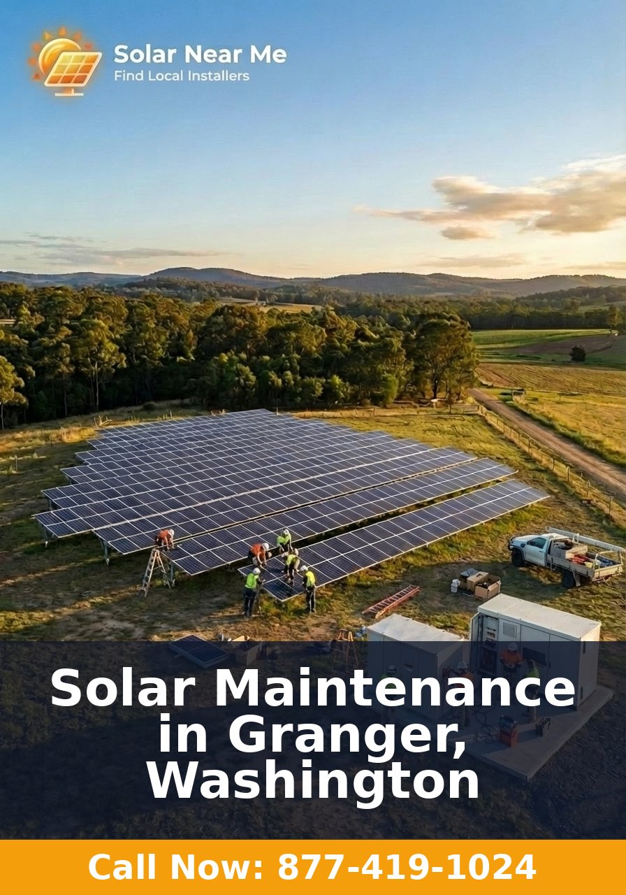 Solar Maintenance in Granger, Washington